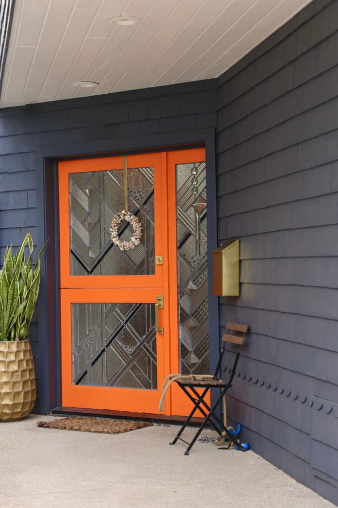 glass dutch door with side lite